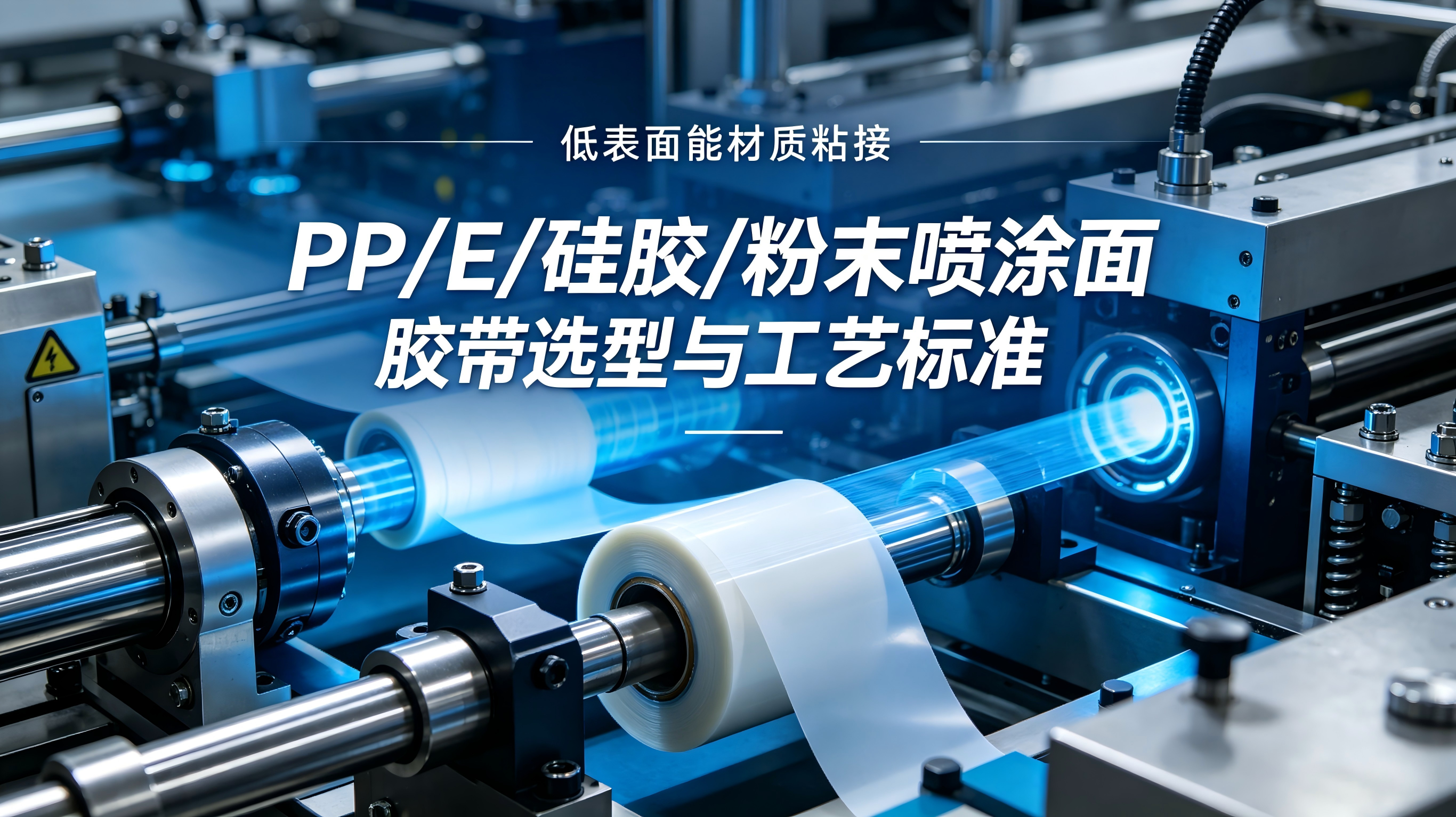 低表面能材質粘接終極方案 PP/PE/硅膠/粉末噴涂面膠帶選型與工藝標準